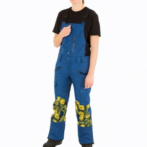 Saga Outerwear Rogue Bib Snow Pants - Detachable TOP
Denim/Cactus - Picture 3 of 10